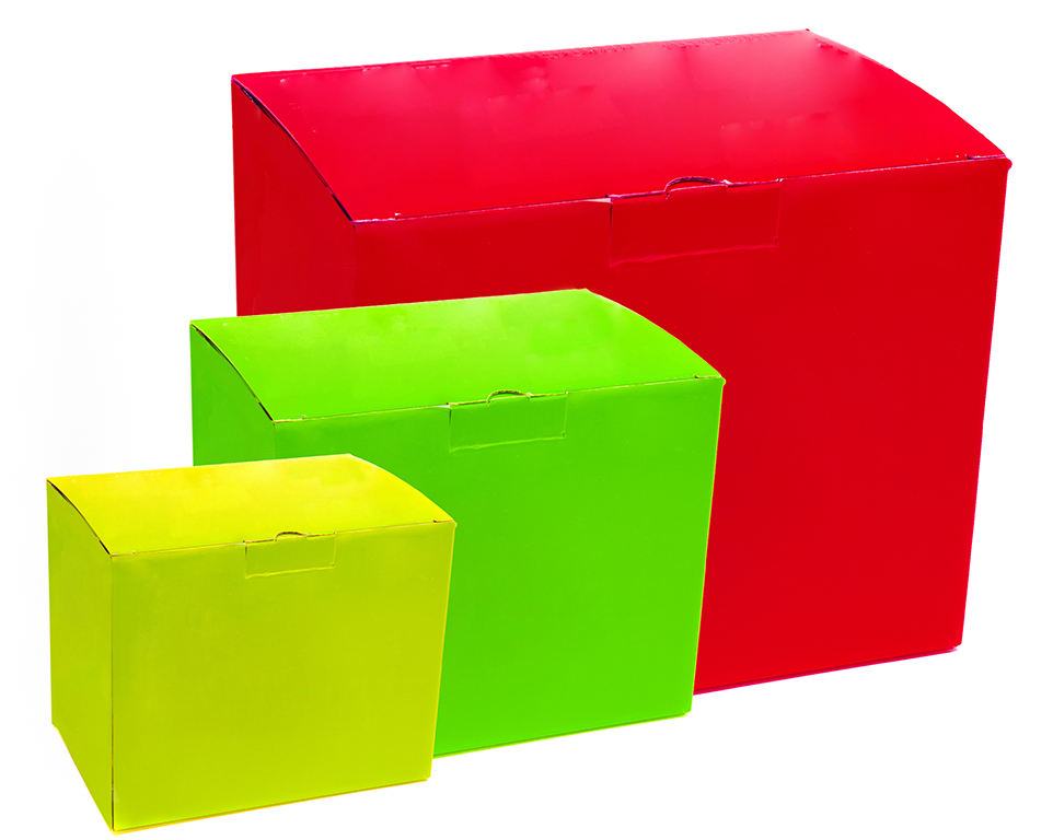 Colorful boxes