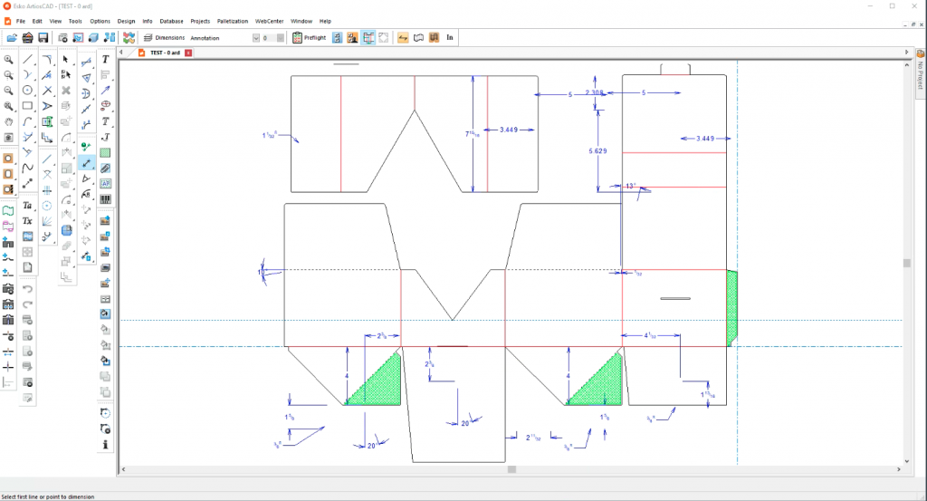 Packaging Software Screen Shot