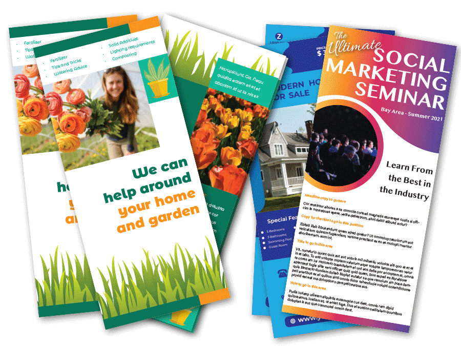 Printing 5 Rack Cards and Brochures
