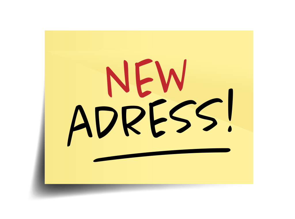 New Address Image