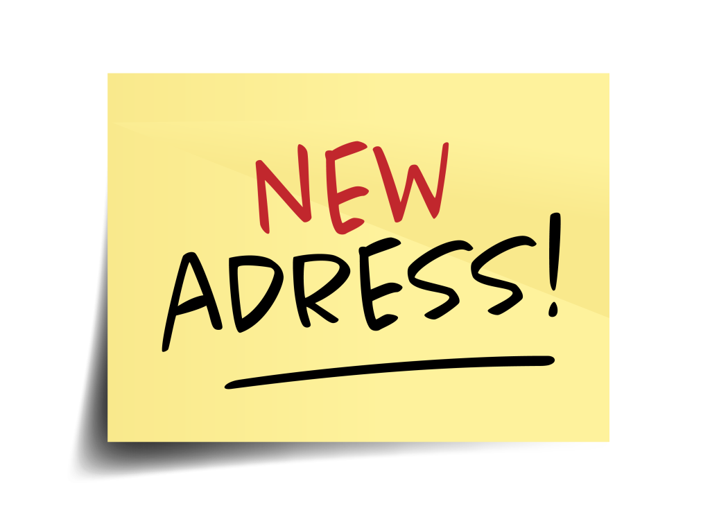 Mailing Resources 5 New Address Image